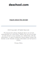 Mobile Screenshot of deschool.com
